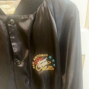 Vintage Auburn Sportswear Satin Bomber Jacket